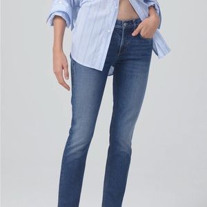 New w Tags Citizens of Humanity Racer Skinny Straight Jeans size 26